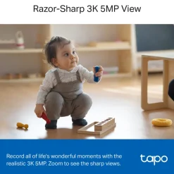 TP-Link Kameraovervåking|Tapo C230 Pan/Tilt AI Overvåkingskamera