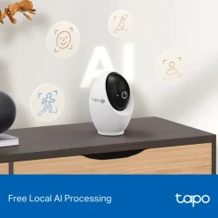 TP-Link Kameraovervåking|Tapo C260 Pan/Tilt AI Overvåkingskamera