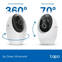 TP-Link Kameraovervåking|Tapo C260 Pan/Tilt AI Overvåkingskamera