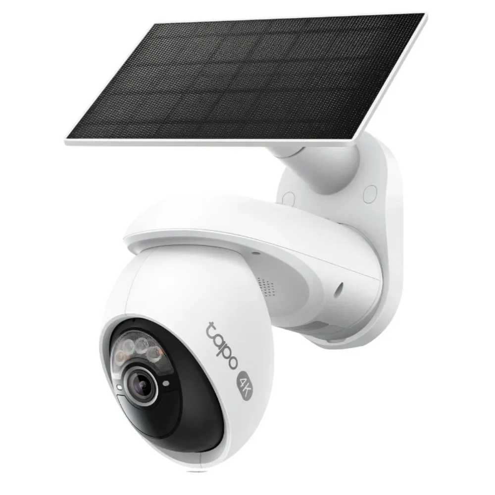TP-Link Alarmsystemer|Skimmingsbeskyttelse|Tapo C660 Solcelledrevet 4K overvåkingskamera