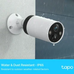 TP-Link Kameraovervåking|Tapo C420S2 Trådløst overvåkingskamera 2-pack