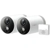 TP-Link Kameraovervåking|Tapo C400S2 Trådløst overvåkingskamera 2-pack