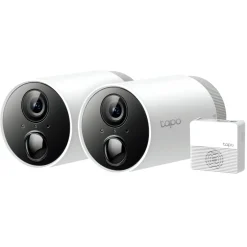 TP-Link Kameraovervåking|Tapo C400S2 Trådløst overvåkingskamera 2-pack