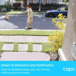 TP-Link Kameraovervåking|Tapo C400S2 Trådløst overvåkingskamera 2-pack