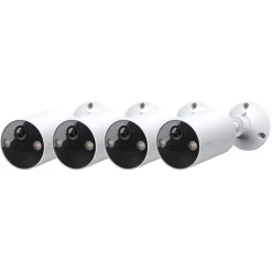TP-Link Kameraovervåking|Tapo C410 Trådløst overvåkingskamera 4-pack
