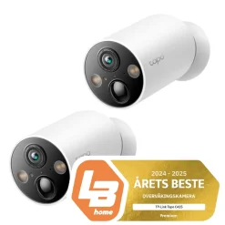 TP-Link Kameraovervåking|Tapo C425 Trådløst overvåkingskamera 2-pack