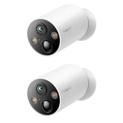 TP-Link Kameraovervåking|Tapo C425 Trådløst overvåkingskamera 2-pack