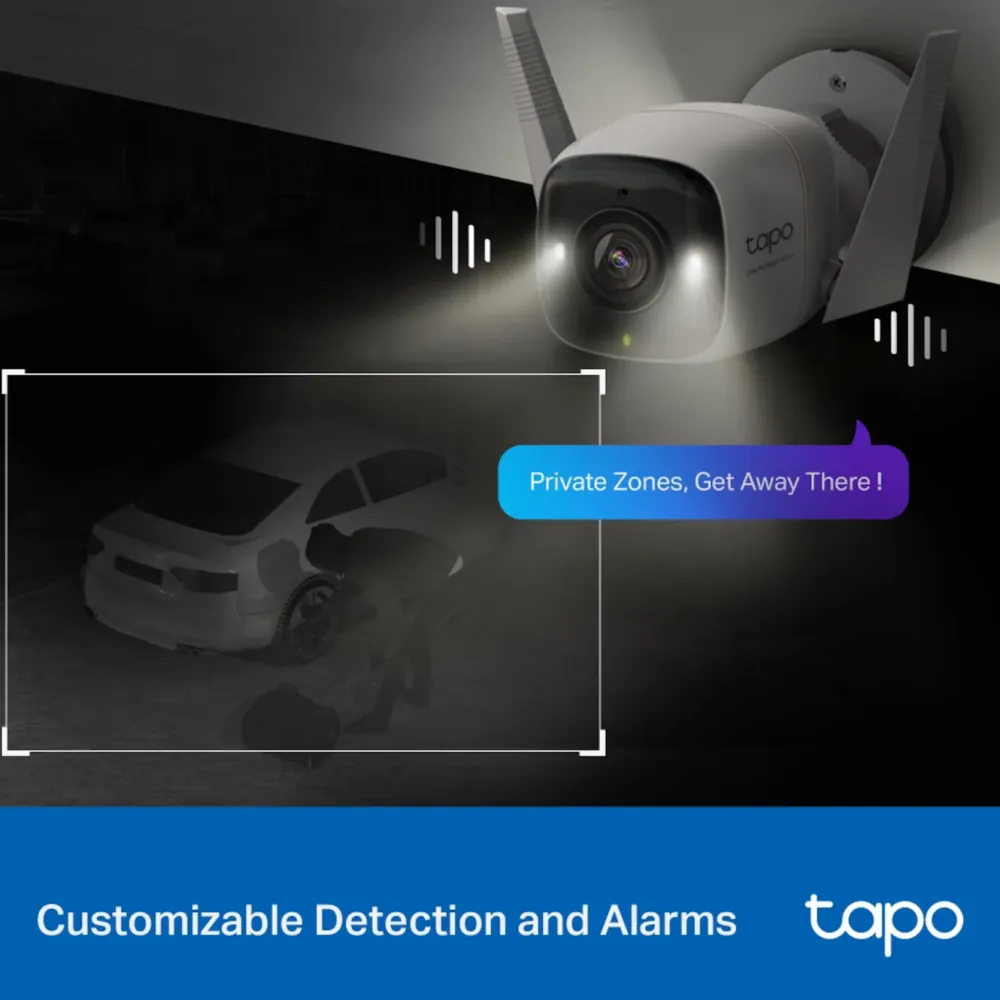 TP-Link Kameraovervåking|Tapo C325WB Overvåkingskamera