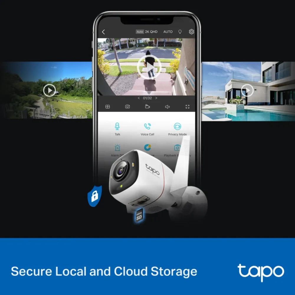 TP-Link Kameraovervåking|Tapo C325WB Overvåkingskamera