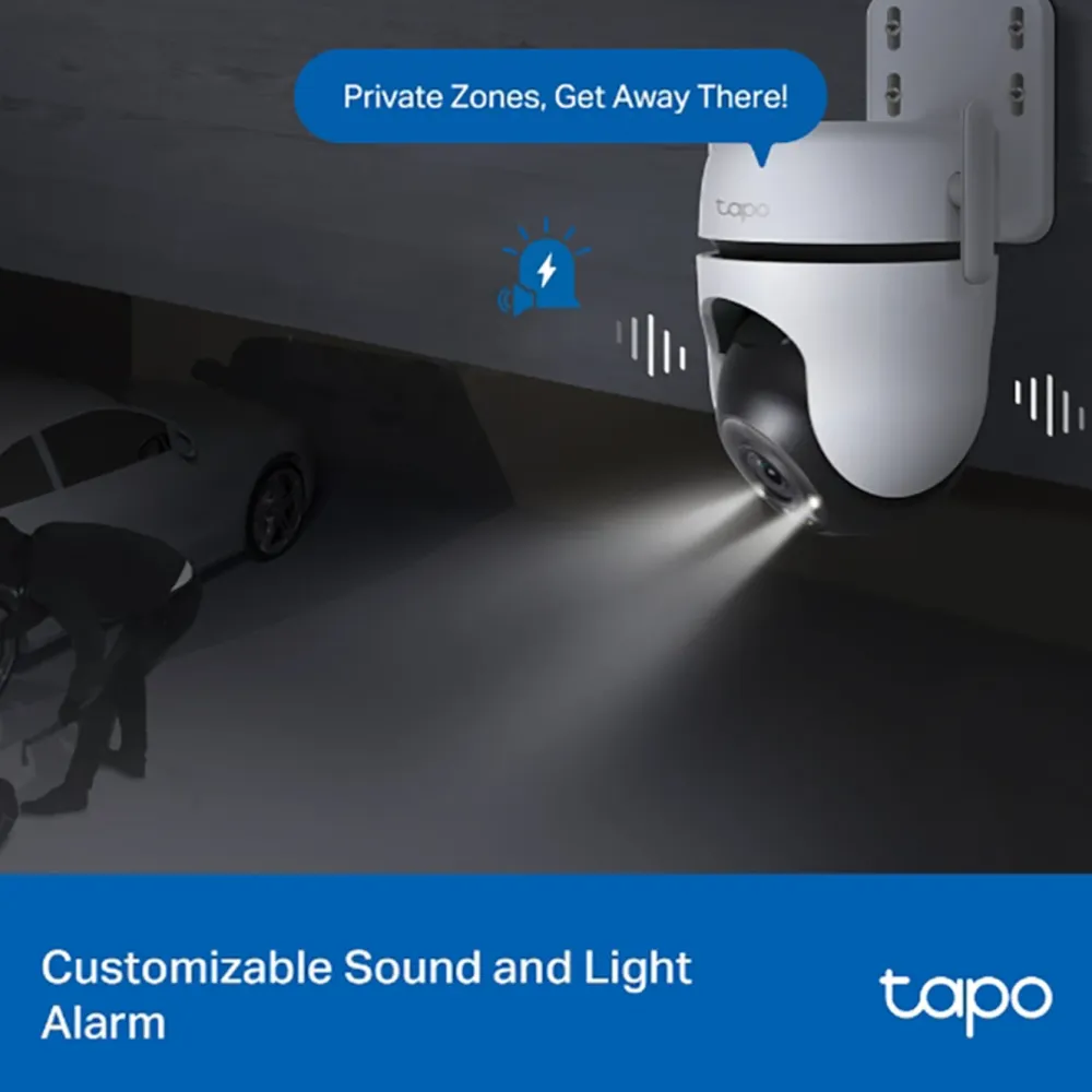 TP-Link Kameraovervåking|Tapo C520WS Overvåkingskamera