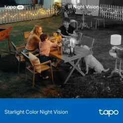 TP-Link Kameraovervåking|Tapo C560WS Trådløst overvåkingskamera