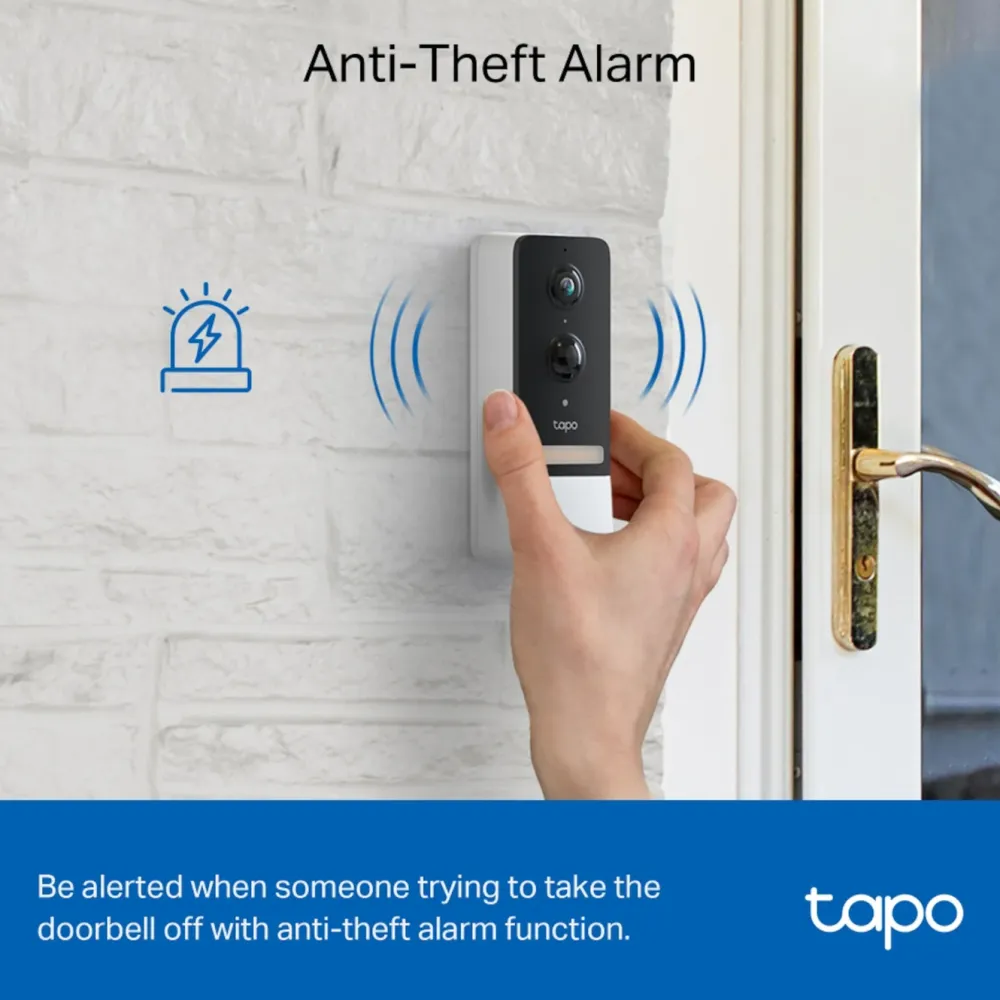 TP-Link Smart Dørklokke|Smart Dørklokke|Tapo D230S1 Smart dørklokke