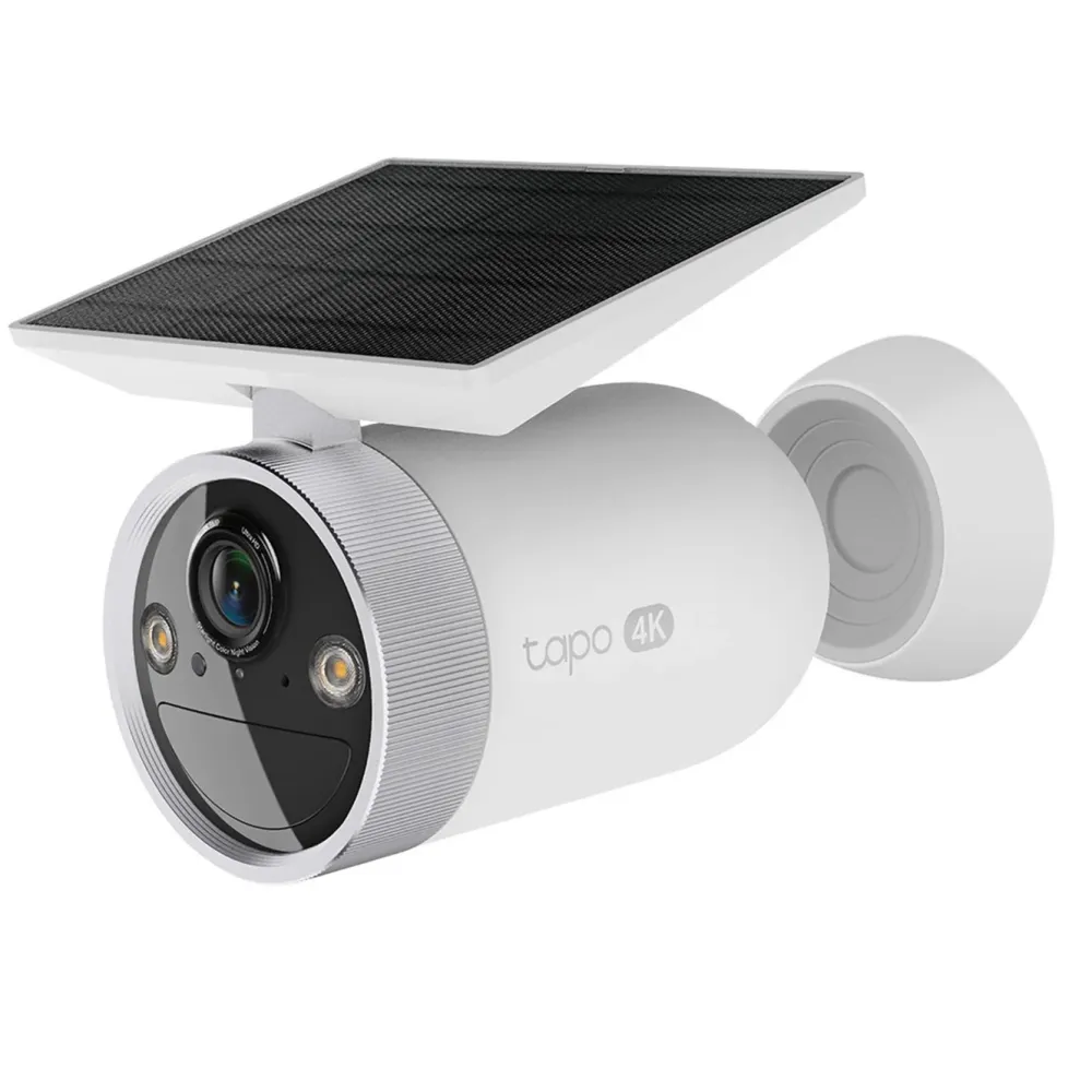 TP-Link Kameraovervåking|Tapo HB610 4K-solkameraer 2-pakning + H500 CentralHub