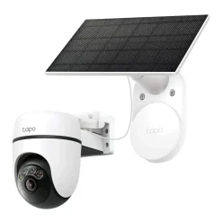 TP-Link Kameraovervåking|Tapo HB112 Solcelledrevet overvåkingskamera 2K pan/tilt 2-pk. Hvit