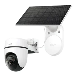 TP-Link Kameraovervåking|Tapo HB112 Solcelledrevet overvåkingskamera 2K pan/tilt 2-pk. Hvit