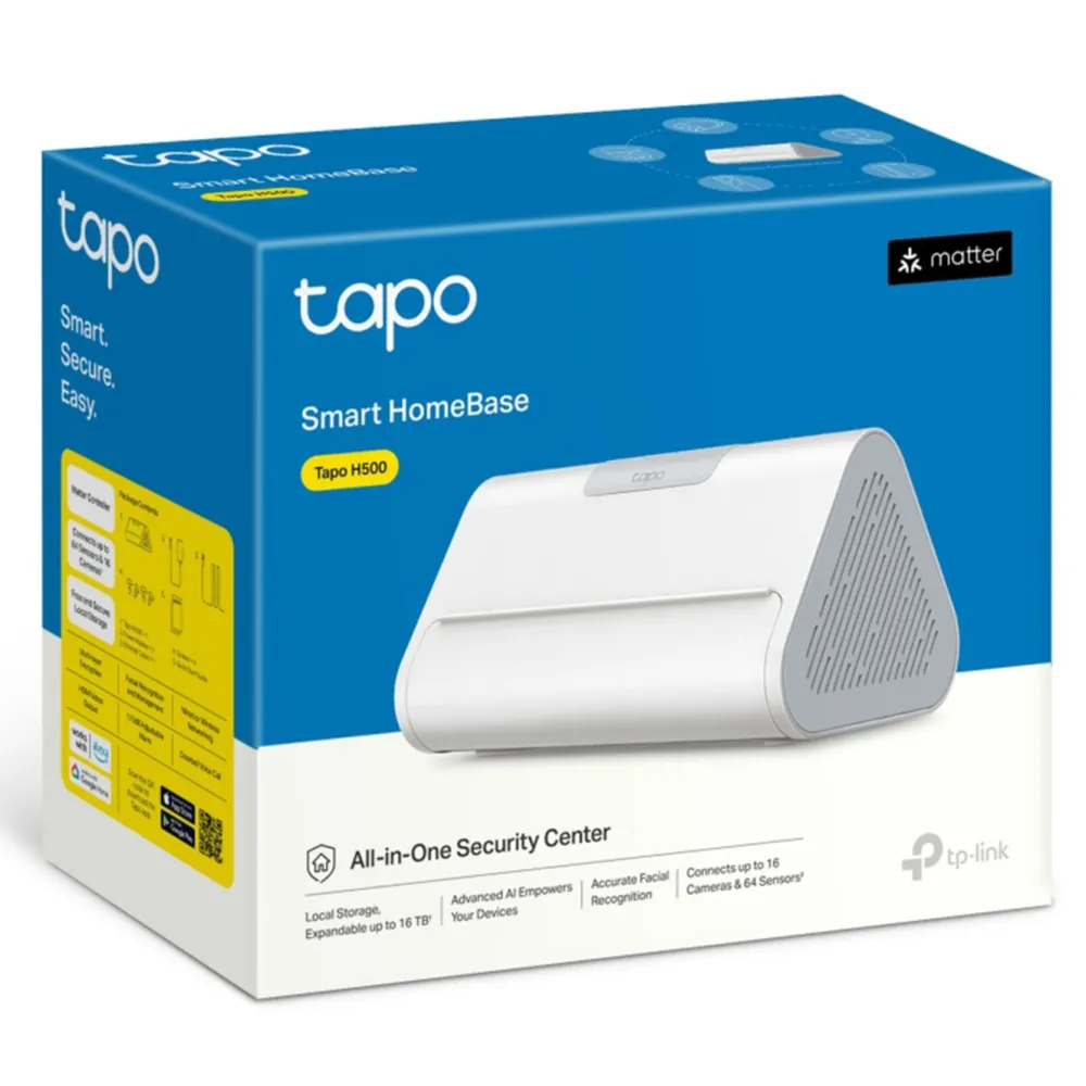 TP-Link Smarte Alarmer|Smarte Sensorer|Tapo H500 Smart CentralHub