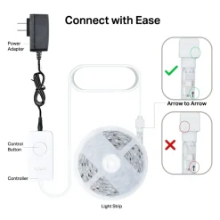 TP-Link Lyslenker|Taklamper|Tapo L930-5 Smart Light Strip RGB 5 m