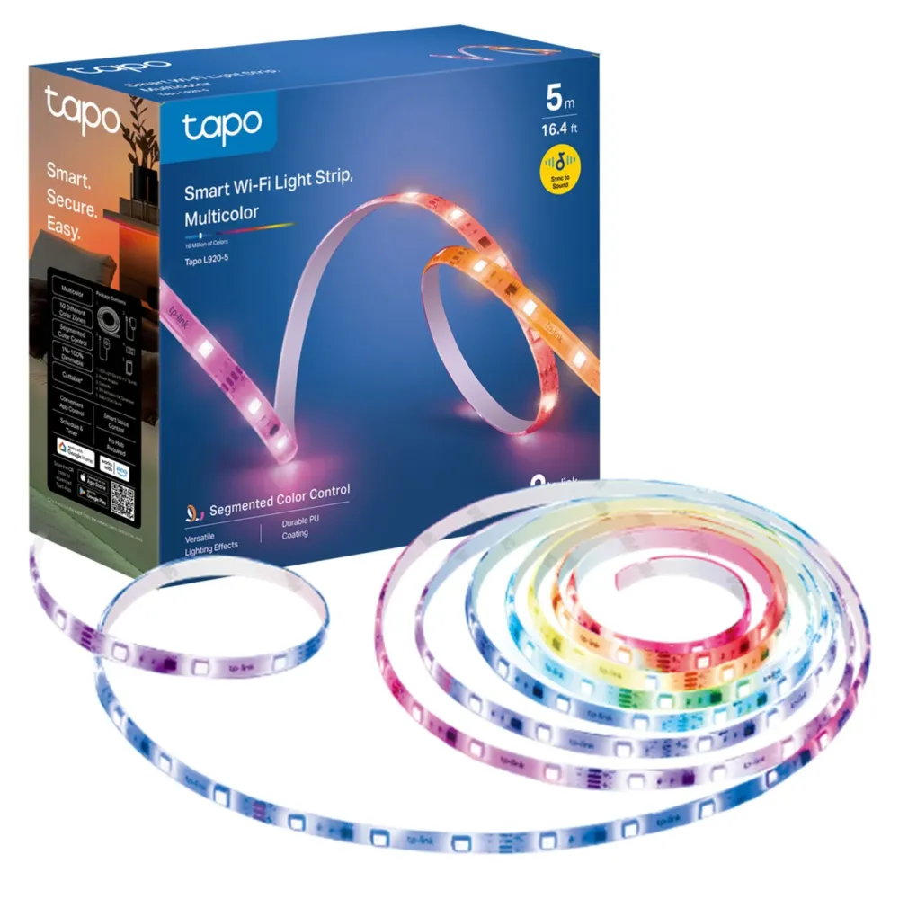 TP-Link Led-Lister|Tapo L920-5 Smart Light Strip RGB 5 m
