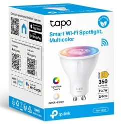 TP-Link Smart Belysning|Lyslenker|Tapo L630 Smart RGB LED-pære GU10