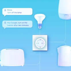 TP-Link Sterkstrøm|Tapo P115 Smart Wifi-fjernstrømbryter med energimåling 1-pk.