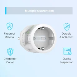 TP-Link Sterkstrøm|Tapo P115 Smart Wifi-fjernstrømbryter med energimåling 1-pk.
