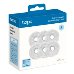 TP-Link Rengjøring|Robotstøvsuger|Tapo RVA310 moppekluter for robotstøvsuger 6-pk.