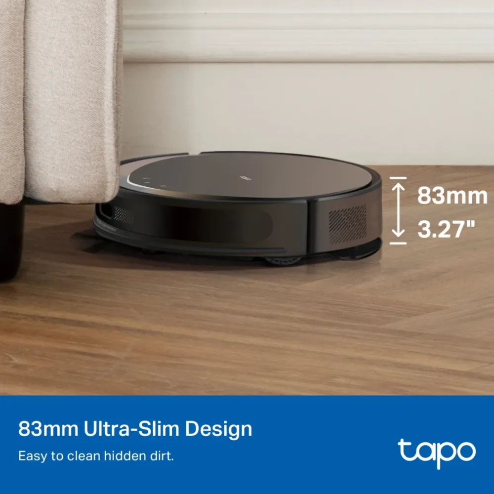 TP-Link Rengjøring|Robotstøvsuger|Tapo RV20 Max Plus Robotstøvsuger