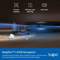 TP-Link Rengjøring|Robotstøvsuger|Tapo RV20 Max Robotstøvsuger