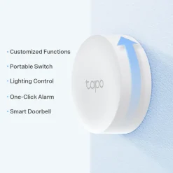 TP-Link Smarte Alarmer|Smarte Sensorer|Tapo S200B Smart fjernkontroll
