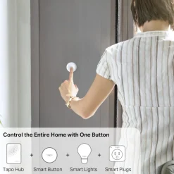 TP-Link Smarte Alarmer|Smarte Sensorer|Tapo S200B Smart fjernkontroll