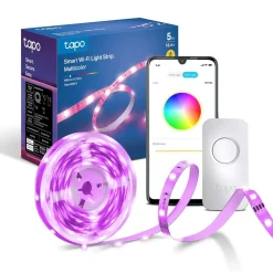 TP-Link Lyslenker|Taklamper|Tapo Smart Light Strip RGB 5 m