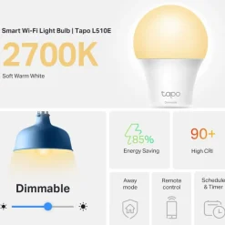 TP-Link Smart Belysning|Smart Belysning|Tapo Smart wifi LED-pære