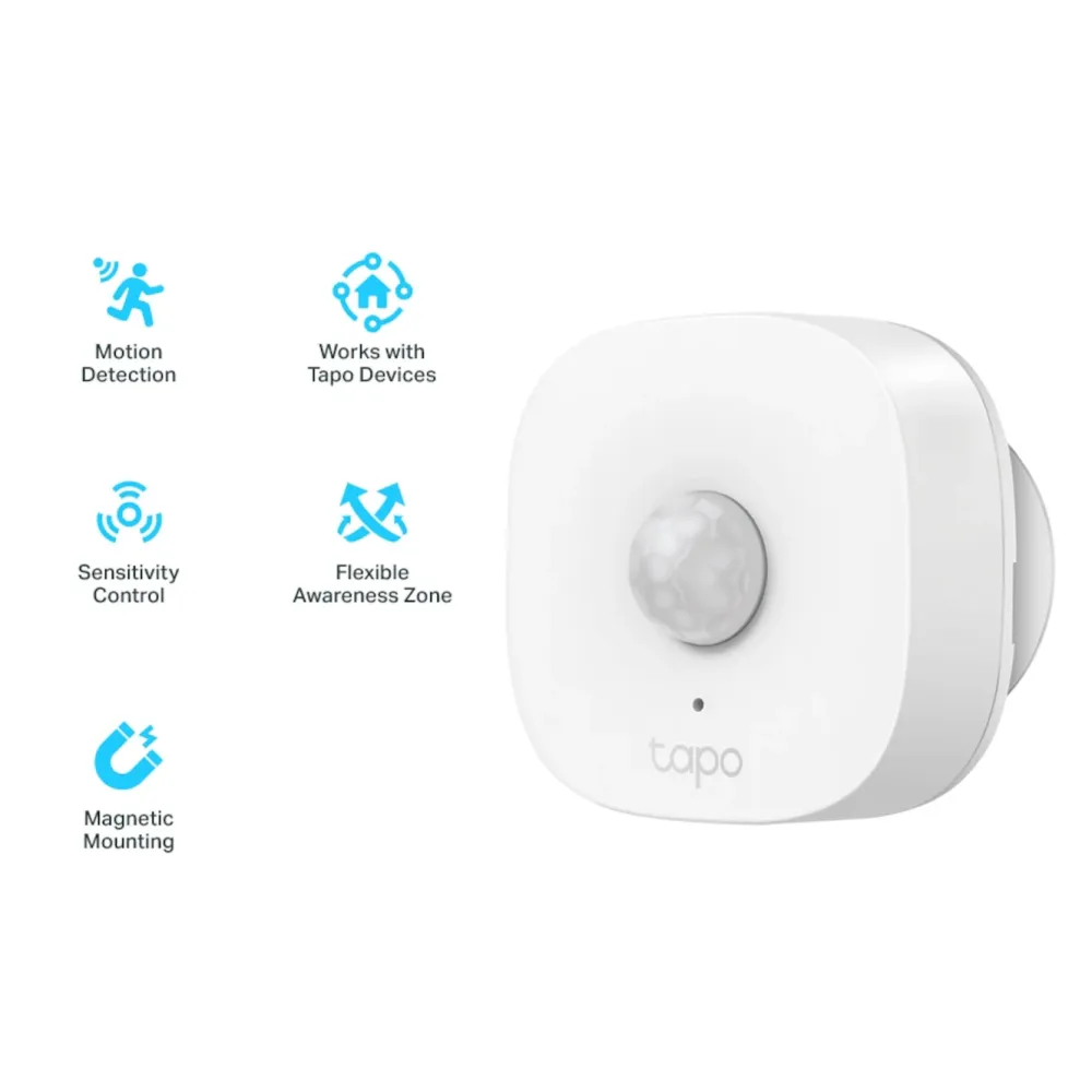 TP-Link Smarte Alarmer|Smarte Sensorer|Tapo T100 Bevegelsessensor