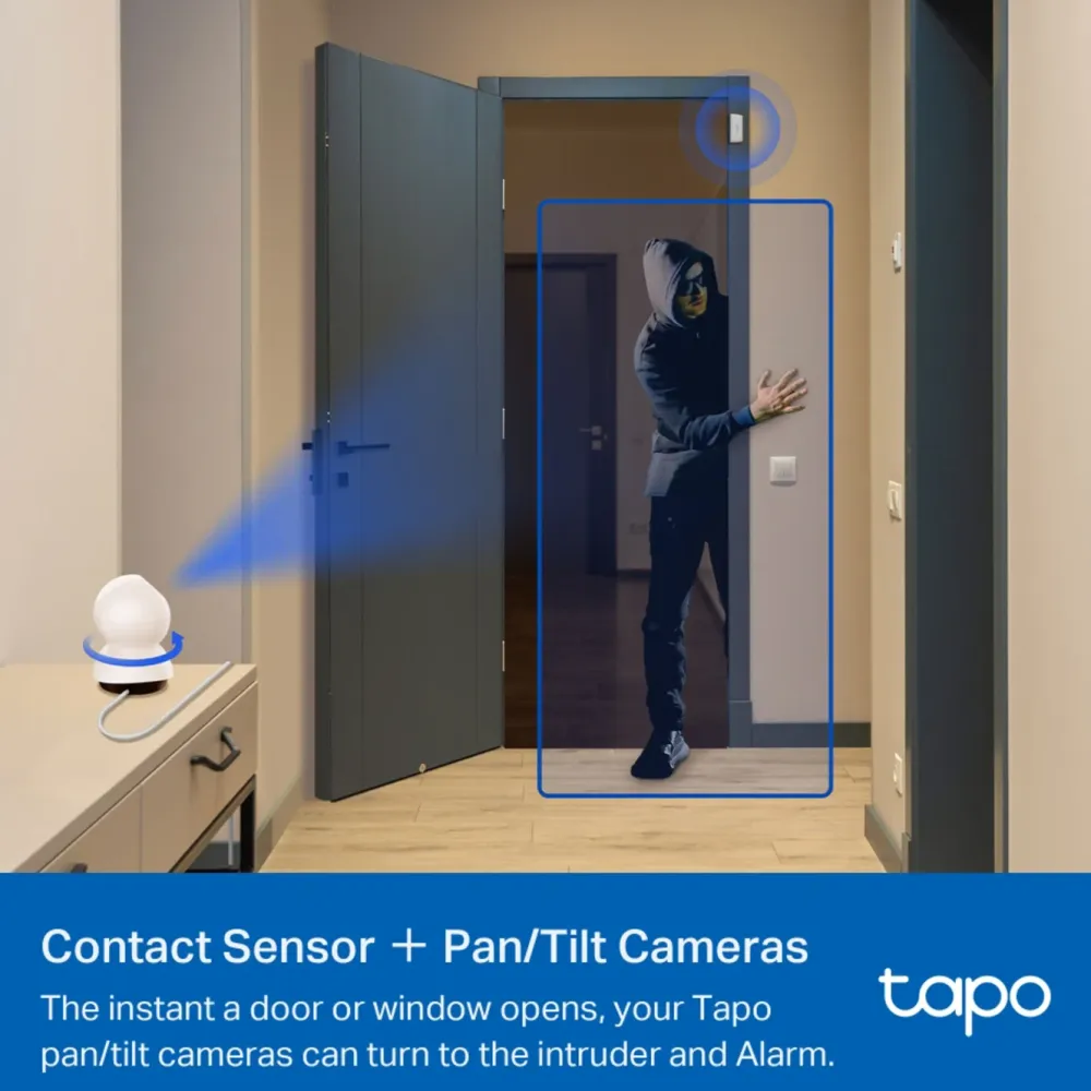 TP-Link Alarmsystemer|Smarte Sensorer|Tapo T30 KIT – Smarte sensorer for et tryggere og mer komfortabelt hjem
