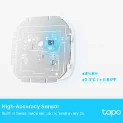 TP-Link Smarte Alarmer|Smarte Sensorer|Tapo T315 Smart termometer og hygrometer
