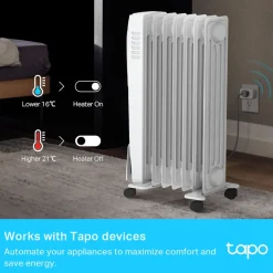 TP-Link Smarte Alarmer|Smarte Sensorer|Tapo T315 Smart termometer og hygrometer