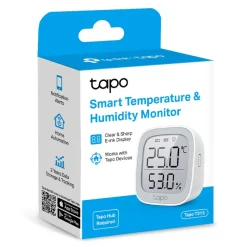 TP-Link Smarte Alarmer|Smarte Sensorer|Tapo T315 Smart termometer og hygrometer