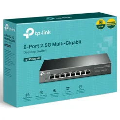 TP-Link Kablet Nettverk|TL-SG108-M2 Gigabitswitch 8 porter 2,5 Gb/s