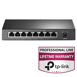 TP-Link Kablet Nettverk|TL-SG1008P PoE+-gigabitswitch 8 porter