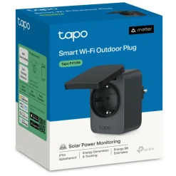 TP-Link Biltilbehør|Batterier|Tapo P410M smart wifi-plugg med energimåling 3680 W
