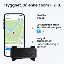 Tractive Fritid|Droner|DOG 6 – GPS-hundehalsbånd og helseovervåking