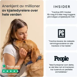 Tractive Fritid|Droner|DOG 6 – GPS-hundehalsbånd og helseovervåking