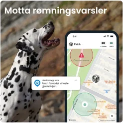 Tractive Fritid|Droner|DOG 6 – GPS-hundehalsbånd og helseovervåking
