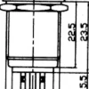 Kjell Elektronikk|Svakstrøm|Trykkstrømbryter 1-polet fra/(til)