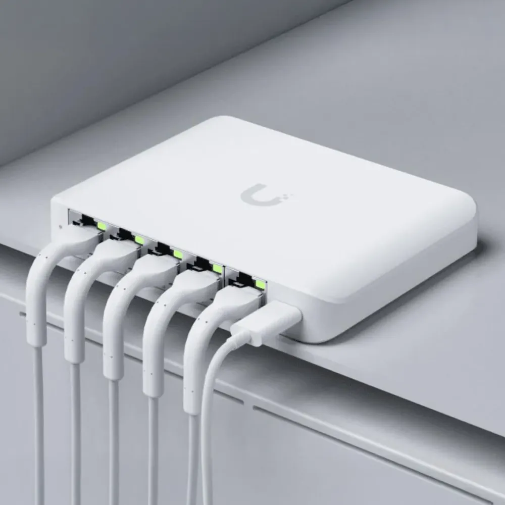Ubiquiti Kablet Nettverk|Switch Flex Mini 2.5G 5P