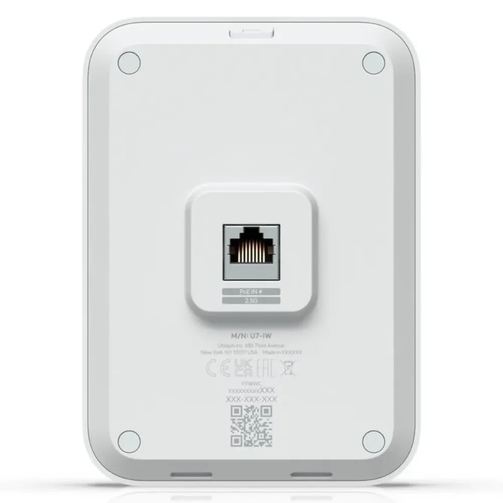 Ubiquiti Wifi-Forsterker|U7 In-Wall – Wifi 7-aksesspunkt