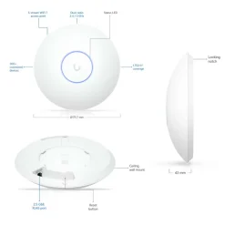 Ubiquiti Wifi-Forsterker|UniFi U7 Long-Range tilgangspunkt