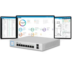 Ubiquiti Kablet Nettverk|Unifi US-8-150W POE-gigabitswitch 8 porter