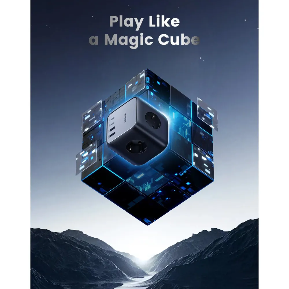 Ugreen Iphone-Tilbehør|Tilbehør Til Bærbar Pc|DigiNest Cube Multilader 65 W