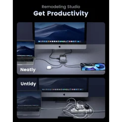 Ugreen Iphone-Tilbehør|Tilbehør Til Bærbar Pc|DigiNest Cube Multilader 65 W